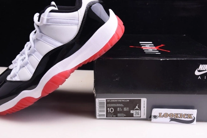 Bmlin shoes AV2187-160 Concord Retro Bred 11 Low Jordan Air 0721